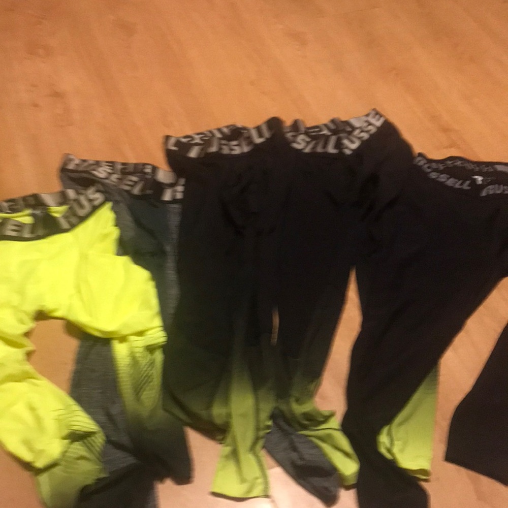 5 pair mens tights 1 thermal top